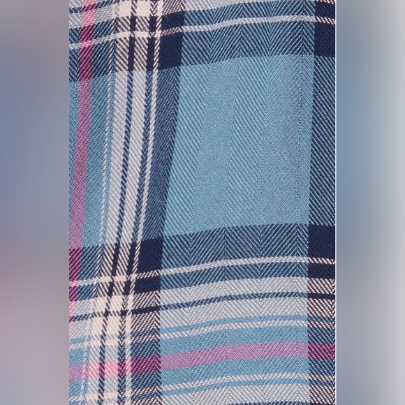 NWOT Rails Hunter Shirt In Blue Jasper Blush Size S $178 - Picture 7 of 10